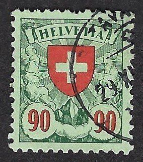 Tutti i francobolli: Wappenmuster 1924 – Usato da Luzern venduto da Einh0rn 1