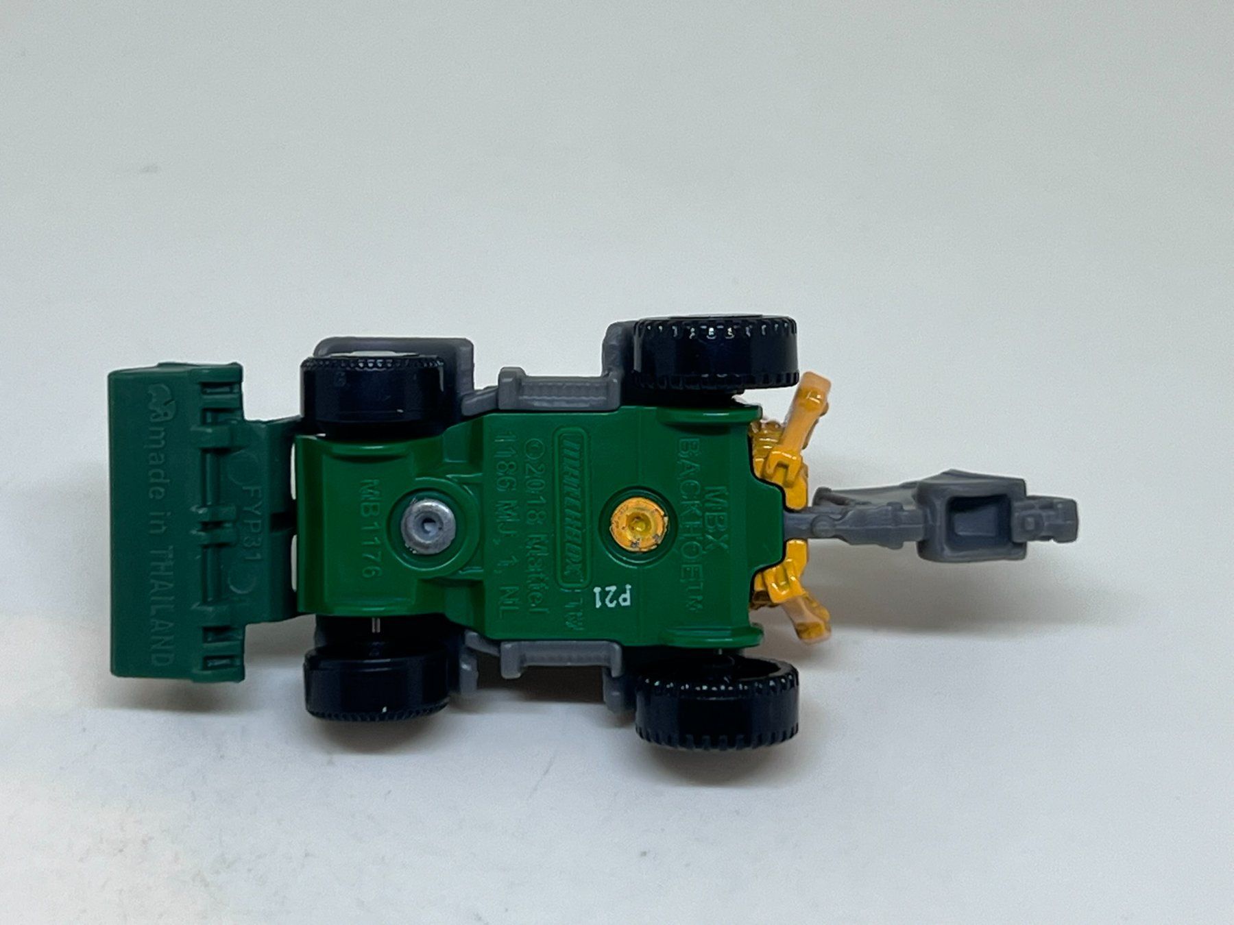 Matchbox Modellini d'auto: Matchbox MBX Backhoe #801 – Usato da Wildegg venduto da LaaBoutique 3
