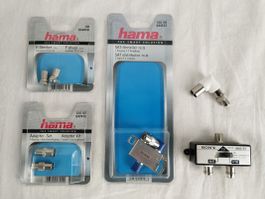 HAMA Adapter- und Verteiler-Set