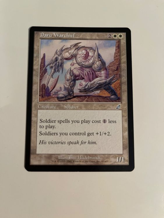 Magic the Gathering Undead Warchief - Undead Warchief - [SCG] [EX