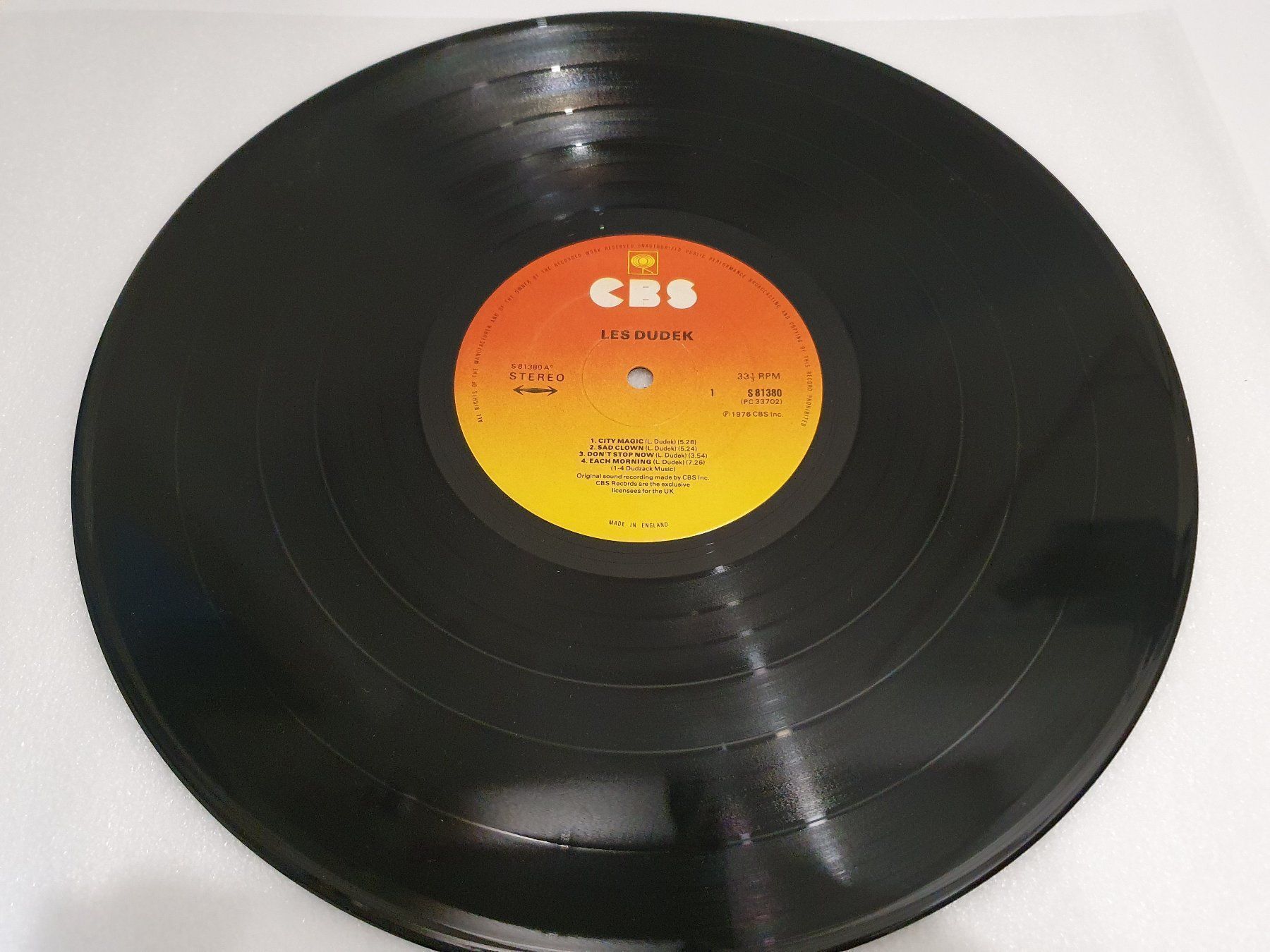 Dischi in vinile: Les Dudek – Les Dudek – Usato da Uster venduto da Vinyl-Leidenschaft 2