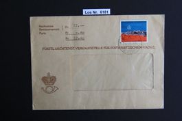 FL Brief sauber gestempelt 1958                     Los 6181