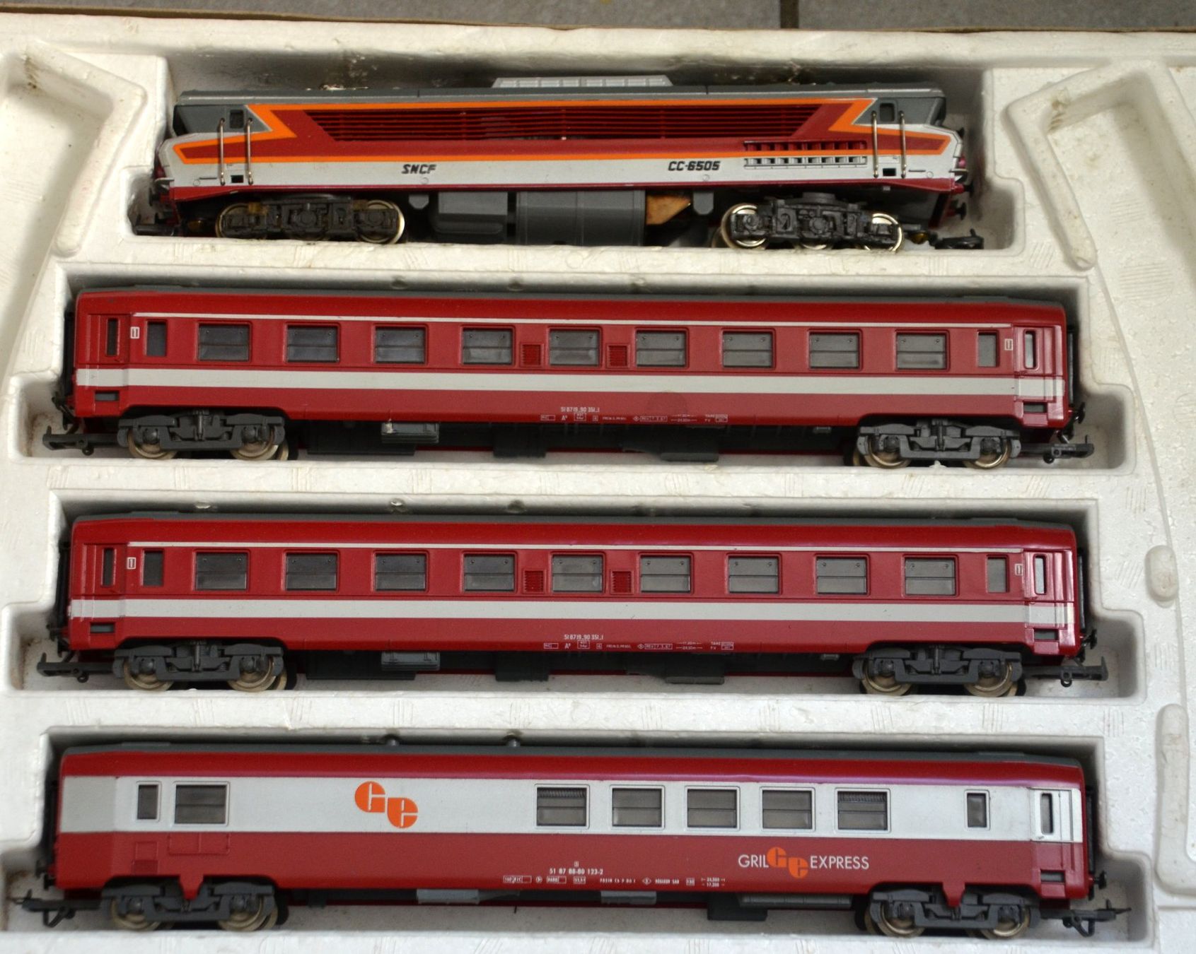 Athearn Modellini di ferrovie: HO Athearn, Jouef elektrischer Zug / train électrique – Usato da Collonges venduto da arashee 1
