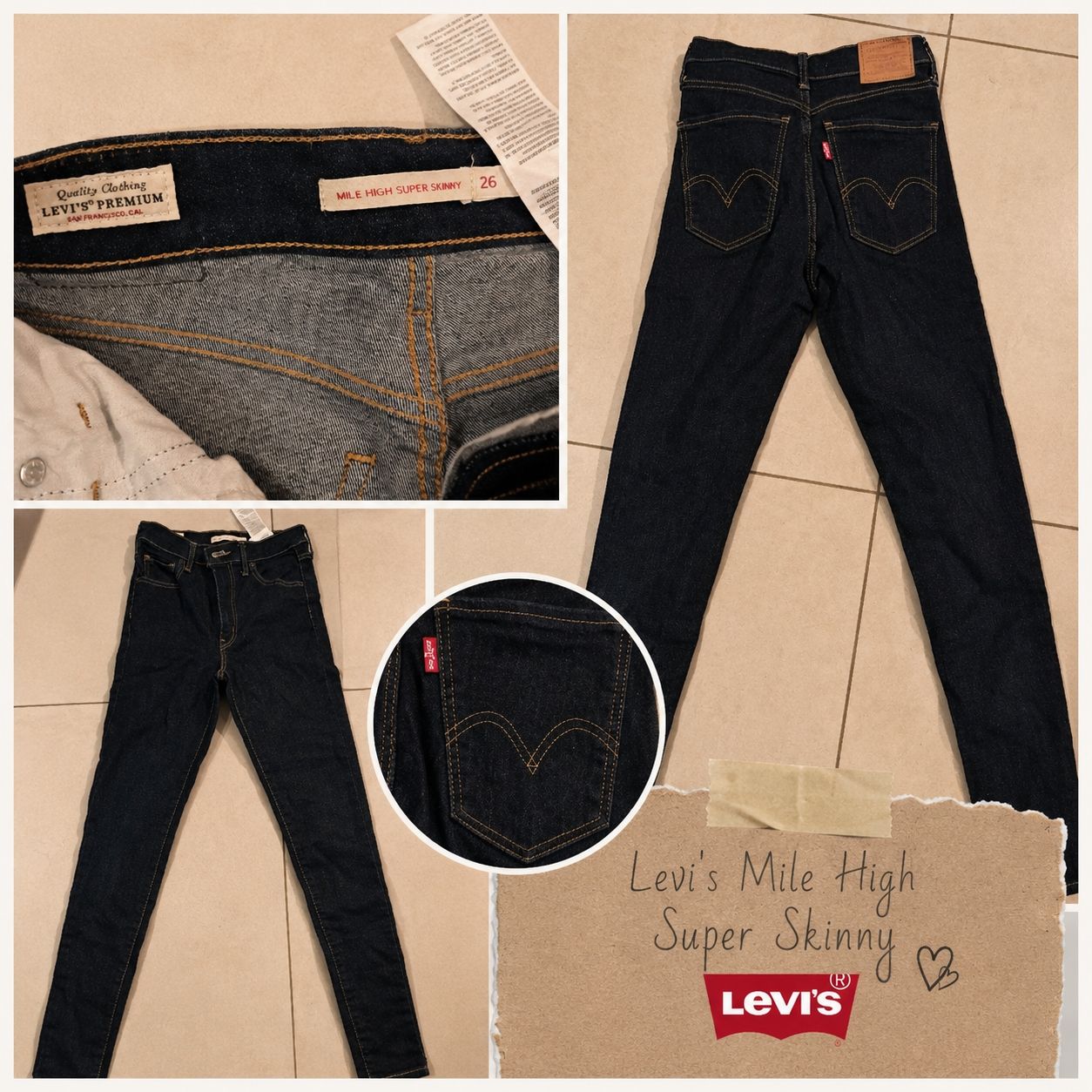 Pantalons: Levis Jeans Gr.26 – D'occasion à Muri AG par HalleTeam