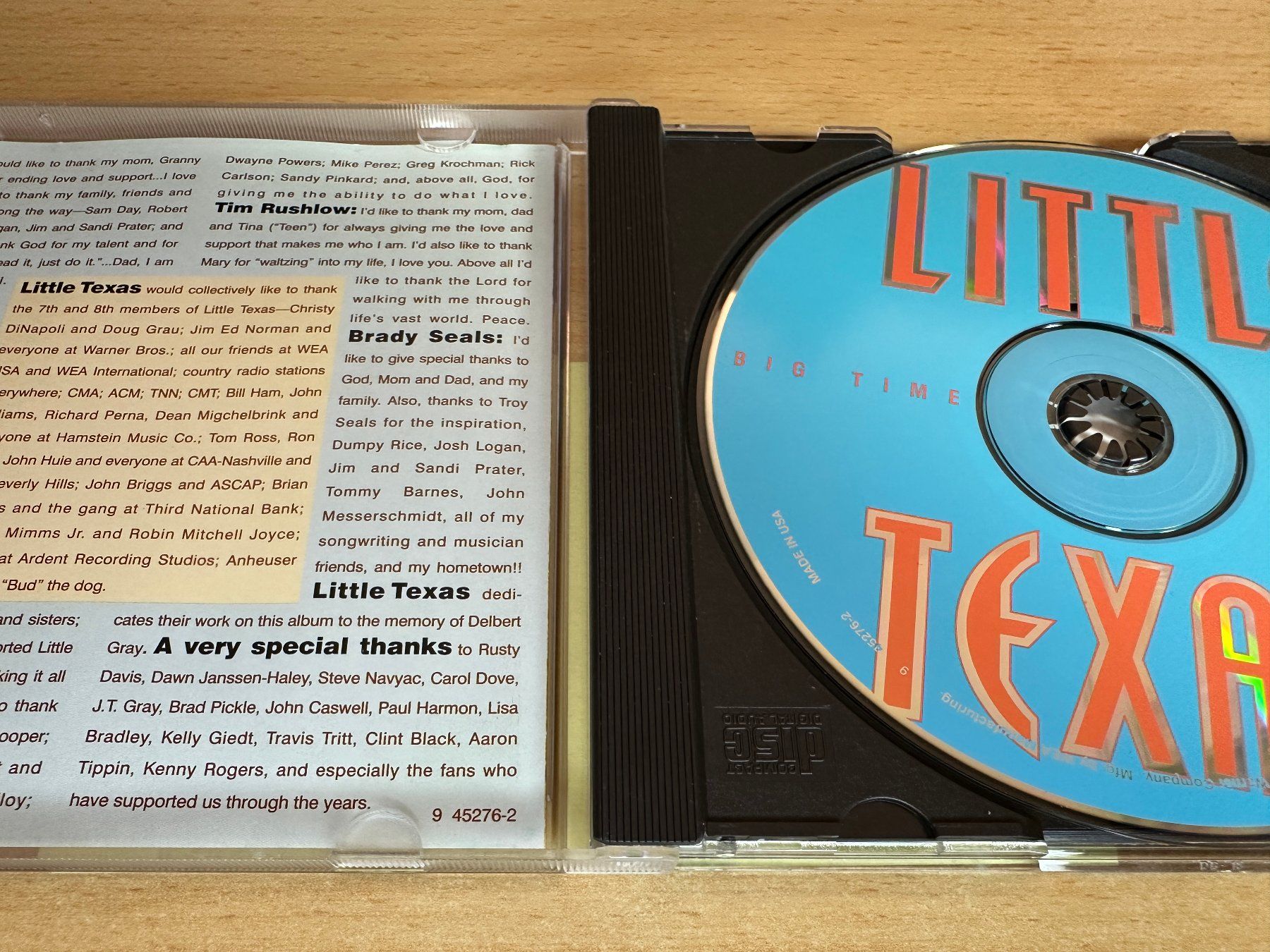 CD: Little Texas – Big Time – Usato da Rikon im Tösstal venduto da Alpenmutz 2