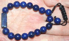 Armband B-948 – Lapislazuli – 21cm verstellbar