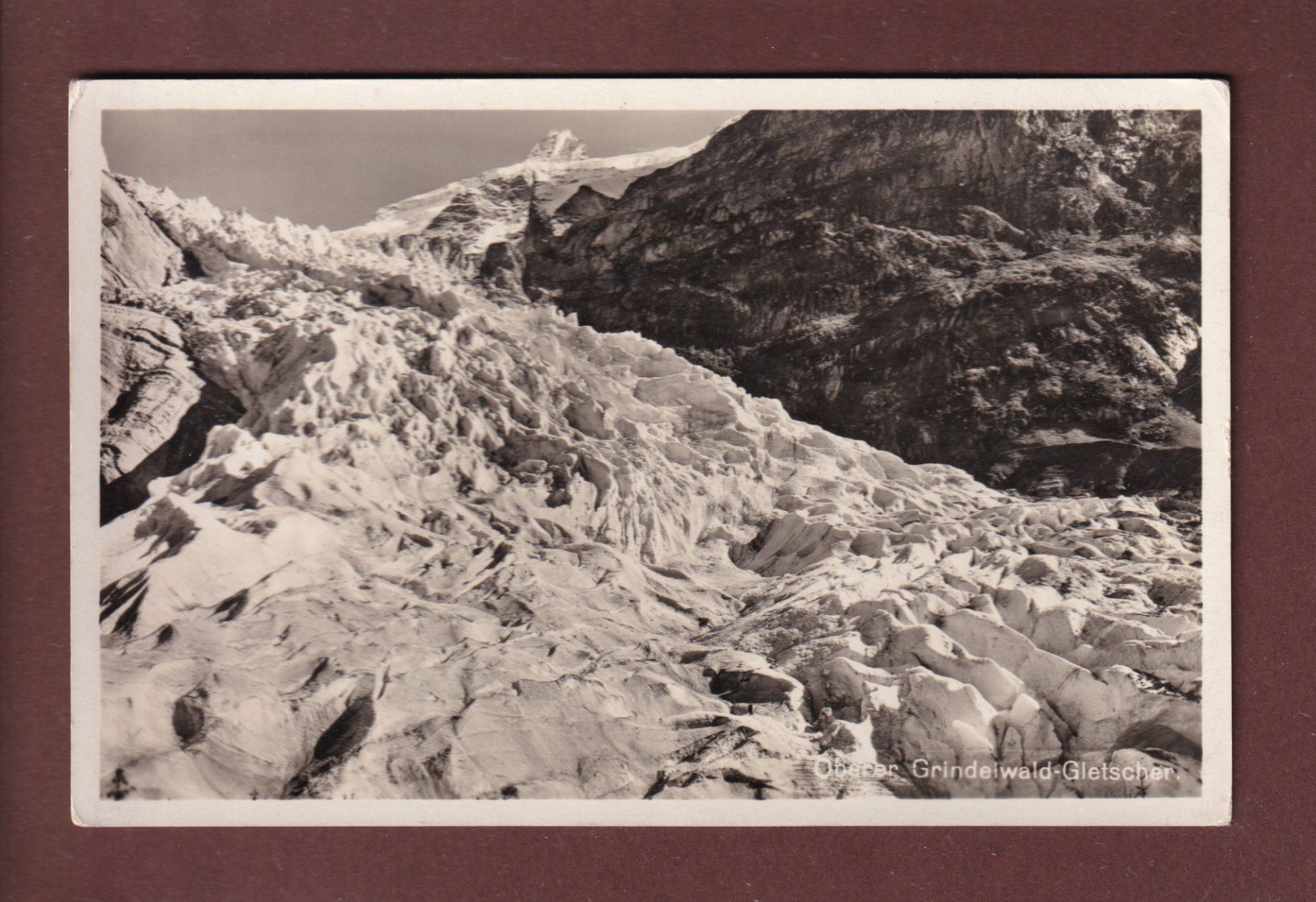 Cartes postales: Oberer GRINDELWALD-GLETSCHER – D'occasion à Pully par nicecards