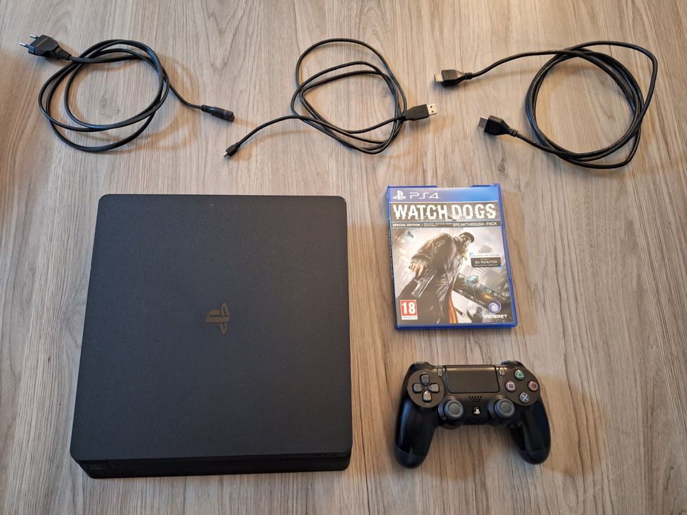 Sony PS4 SLIM inkl. Zubehör! | Kaufen auf Ricardo