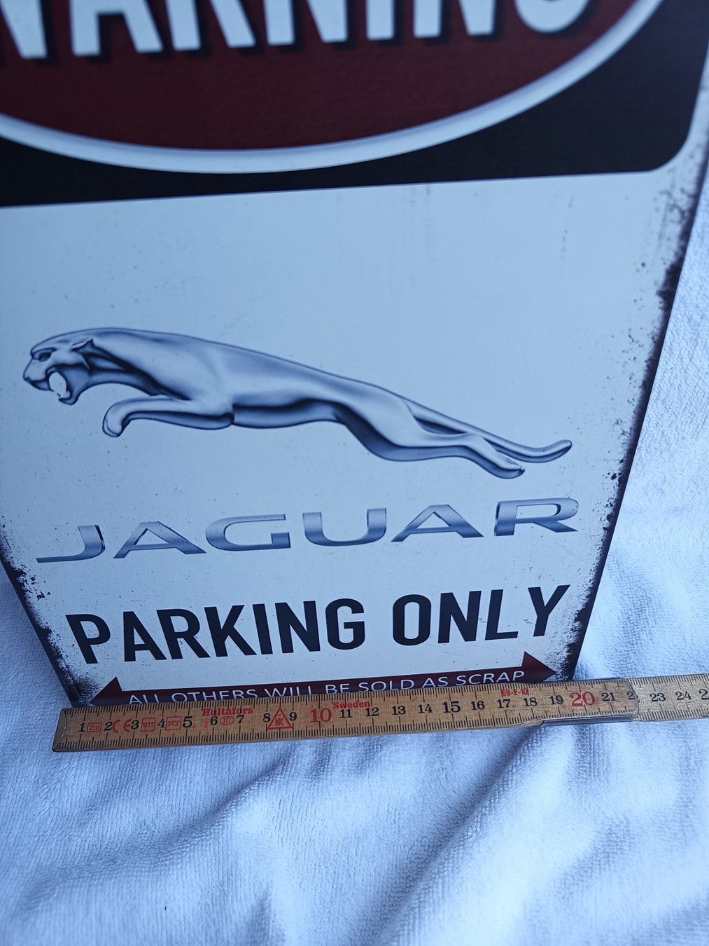Jaguar Schilder: Blechschild Jaguar – Gebraucht aus Oberegg von 19franzi94 4