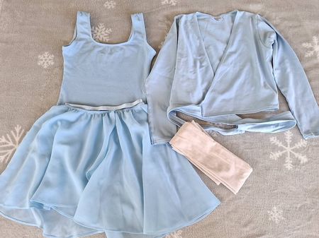 Ballett Set blau Gr. 134-140