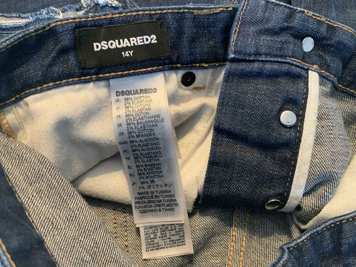 Dsquared2 Pantaloni: Jeans, DSQUARED2, 14Y, SUPERCOOL! – Usato da Stäfa venduto da sylla73 5