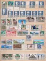 D-Bundespost. Vollstempel-Lot. Papierfrei (4 )