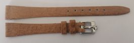 Bracelet vintage beige "MILUS", pour montre dame, 12mm