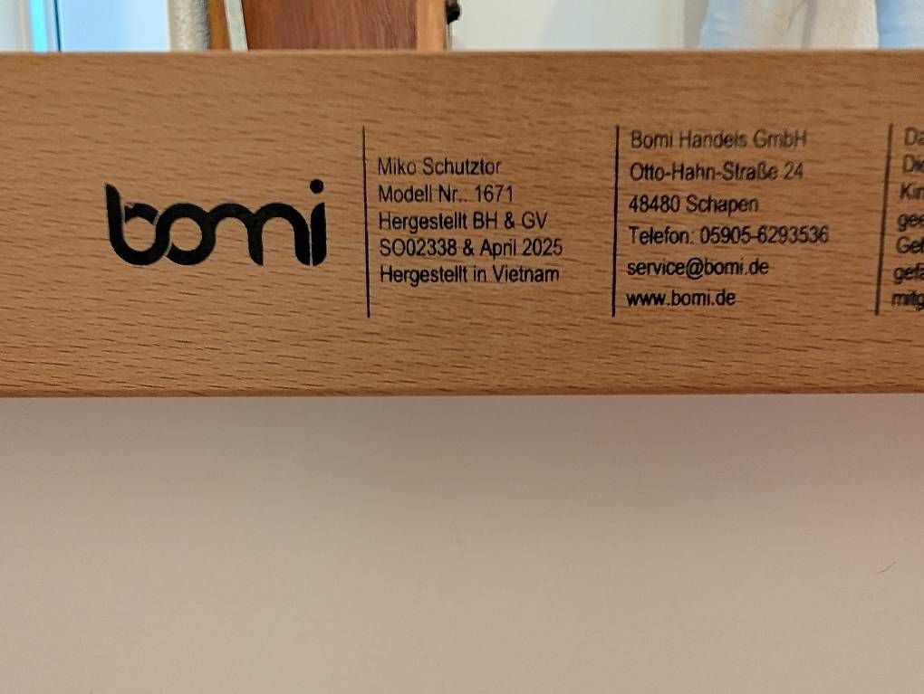 Tutto per la sicurezza: Bomi Türschutzgitter – Usato da Oberbüren venduto da lunasun 3