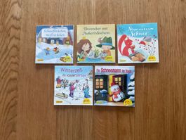 Pixibuecher: Winter-Set, 5 Stueck, ideal fuer die Kleinsten