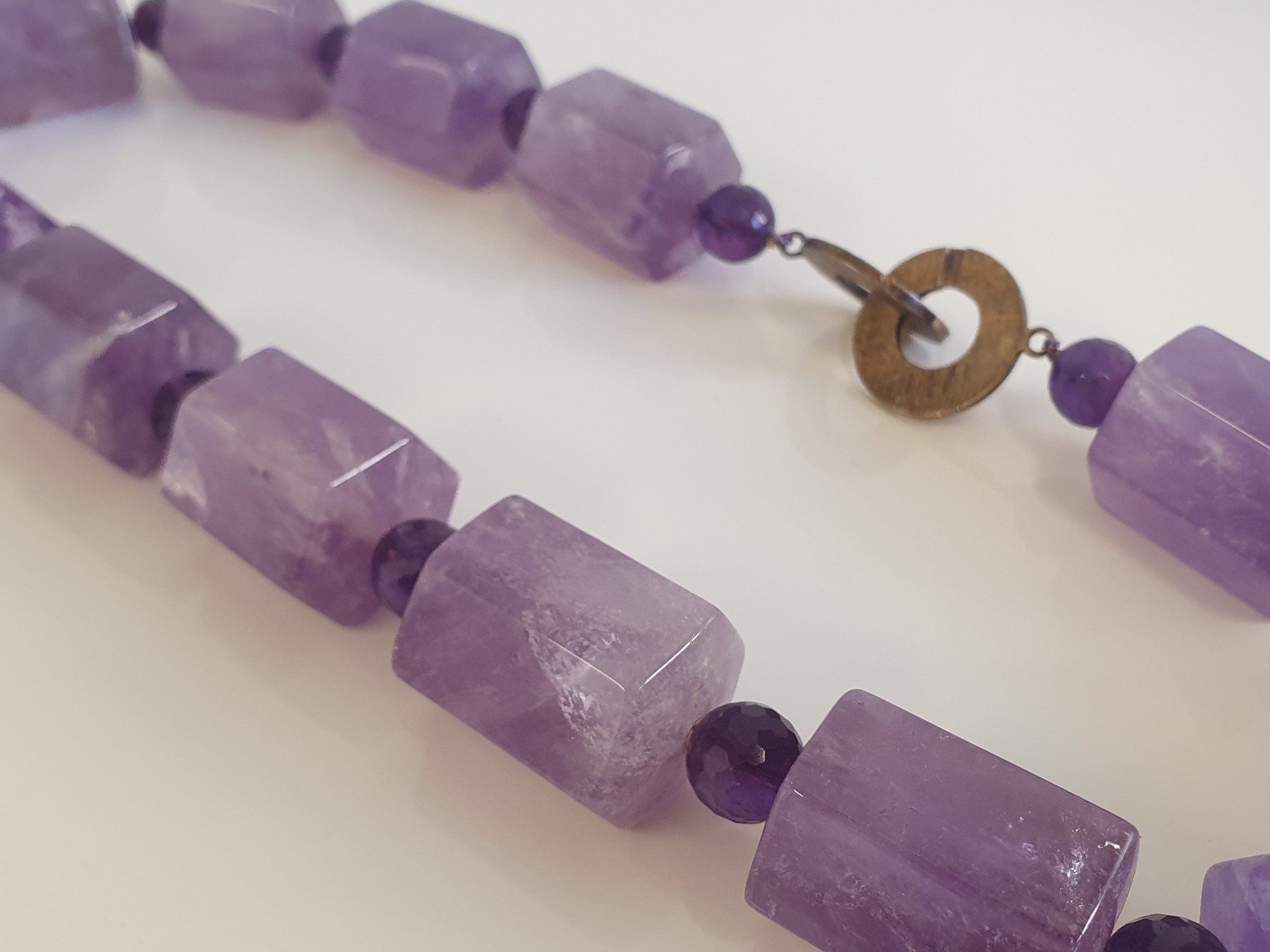 Catenine: Amethyst Collier, violett, Halskette – Usato da Edlibach venduto da flairaffair 3