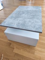 Couchtisch Beton Optik Weiss