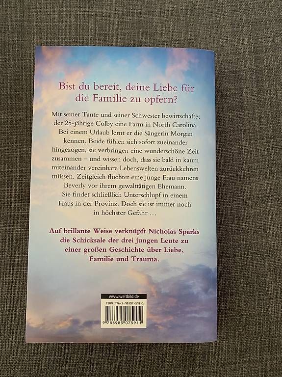 Bücher: Buch Roman  – Gebraucht aus Rudolfstetten von jasi00 1