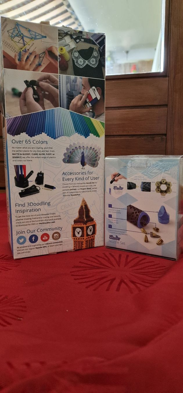 Stampanti 3D: 3Doodler Create 3D Druckstift Set inkl. nozzles  – Usato da Romanshorn venduto da REALJessiB 1