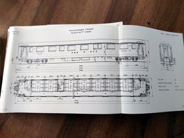 SBB Personenwagen - Sammlung Typenzeichnungen 1978