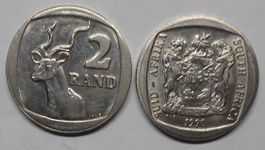 2 Rand South Afrika 1990