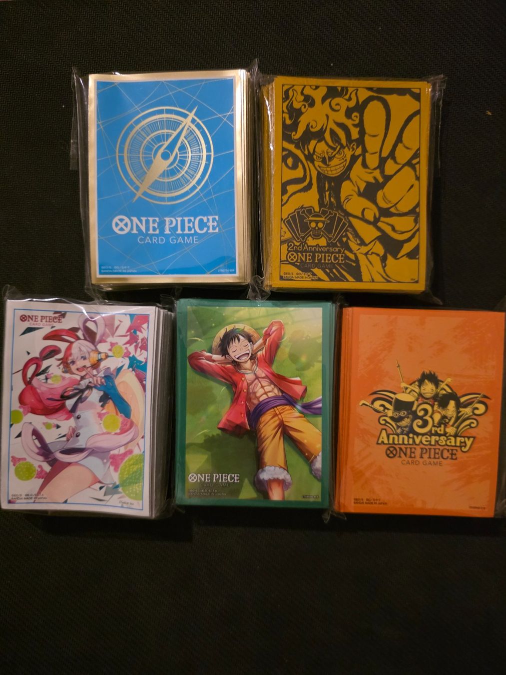 Pokémon Sammelbilder & Trading cards: One Piece Anniversary / Deck Premium Sleeves – Neu (gemäss Beschreibung) aus Basel von Epicdraw