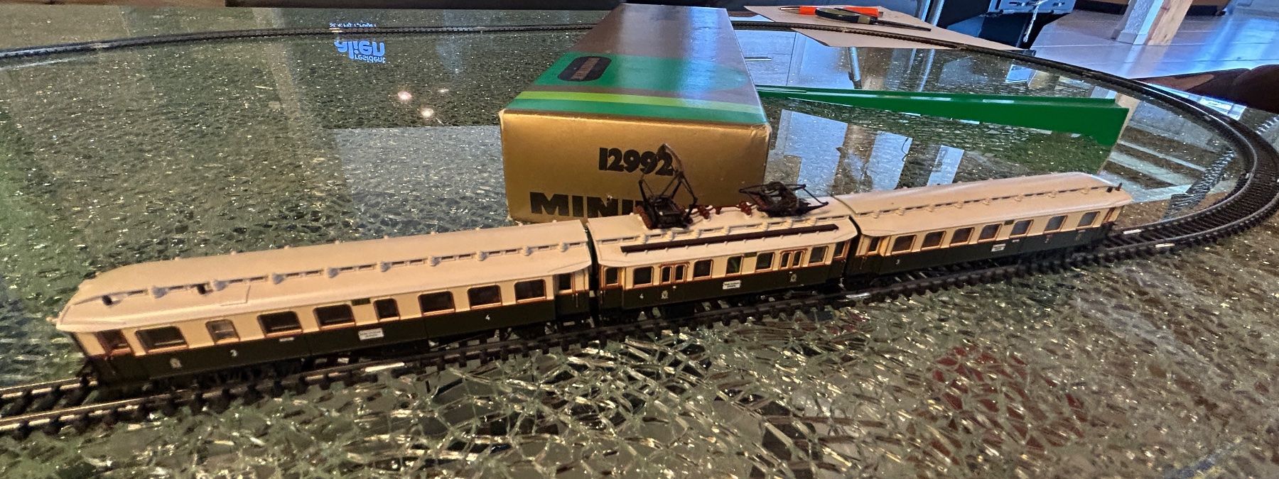 Trix Trains électriques: Minitrix 12992 Elektrotriebwagen – D'occasion à Salvenach par Ricardo3280 1
