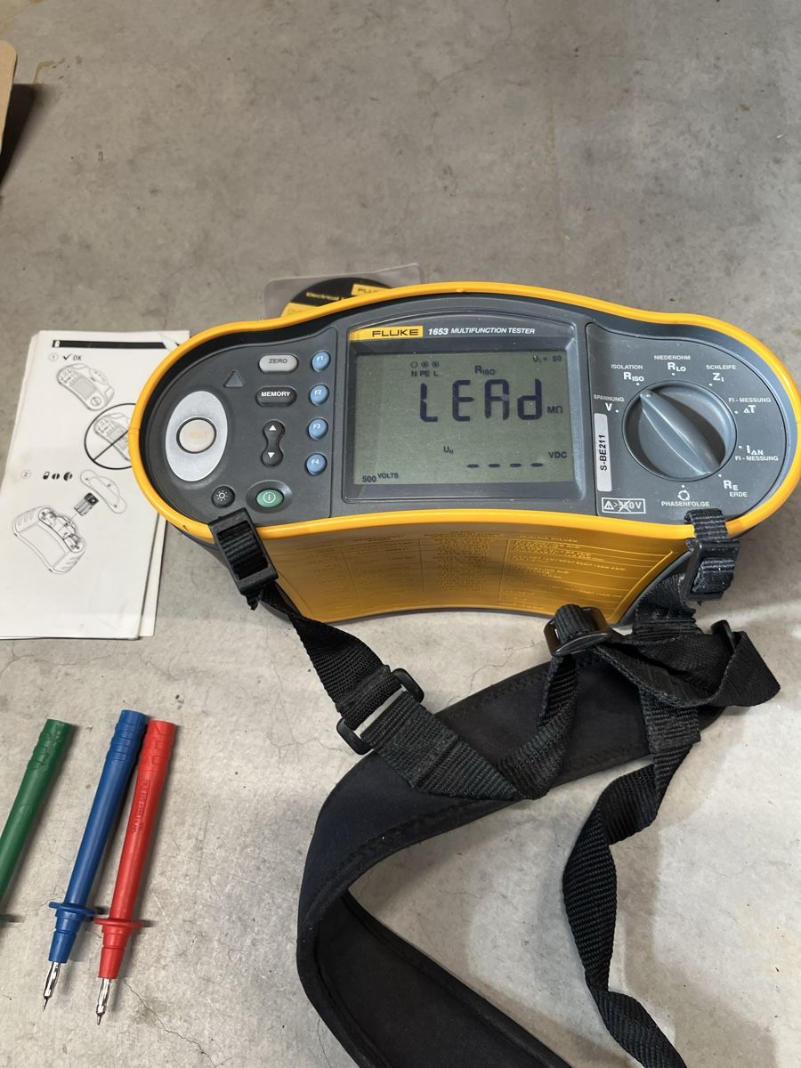 Fluke Mesurer: Fluke 1653 Multifunktions Tester – D'occasion à Rabius par Paulchen1981 1