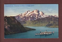 PILATUS vom Weggis gesehen - Schiff