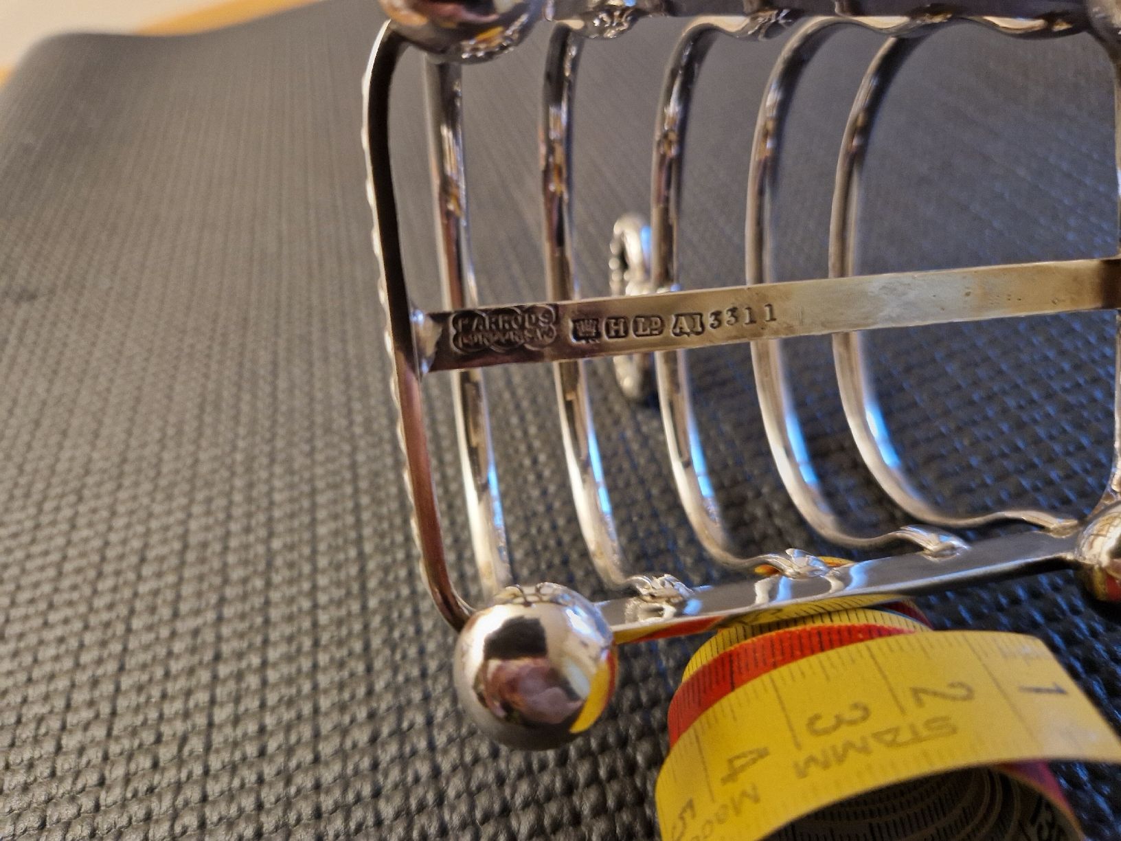 Elettrodomestici da cucina: Antiker Toast Rack "Harrods London" – Usato da Fislisbach venduto da mka_km8f 3