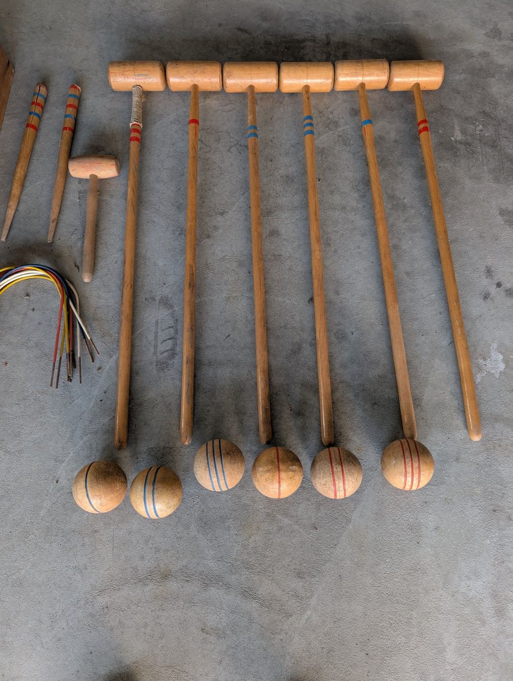 Jeux: Altes Croquet Spiel – D'occasion à Sulgen par Fiero 2