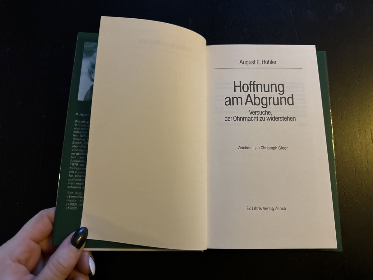 Libri: Hoffnung am Abgrund – Usato da Erstfeld venduto da Mario_boe0 1