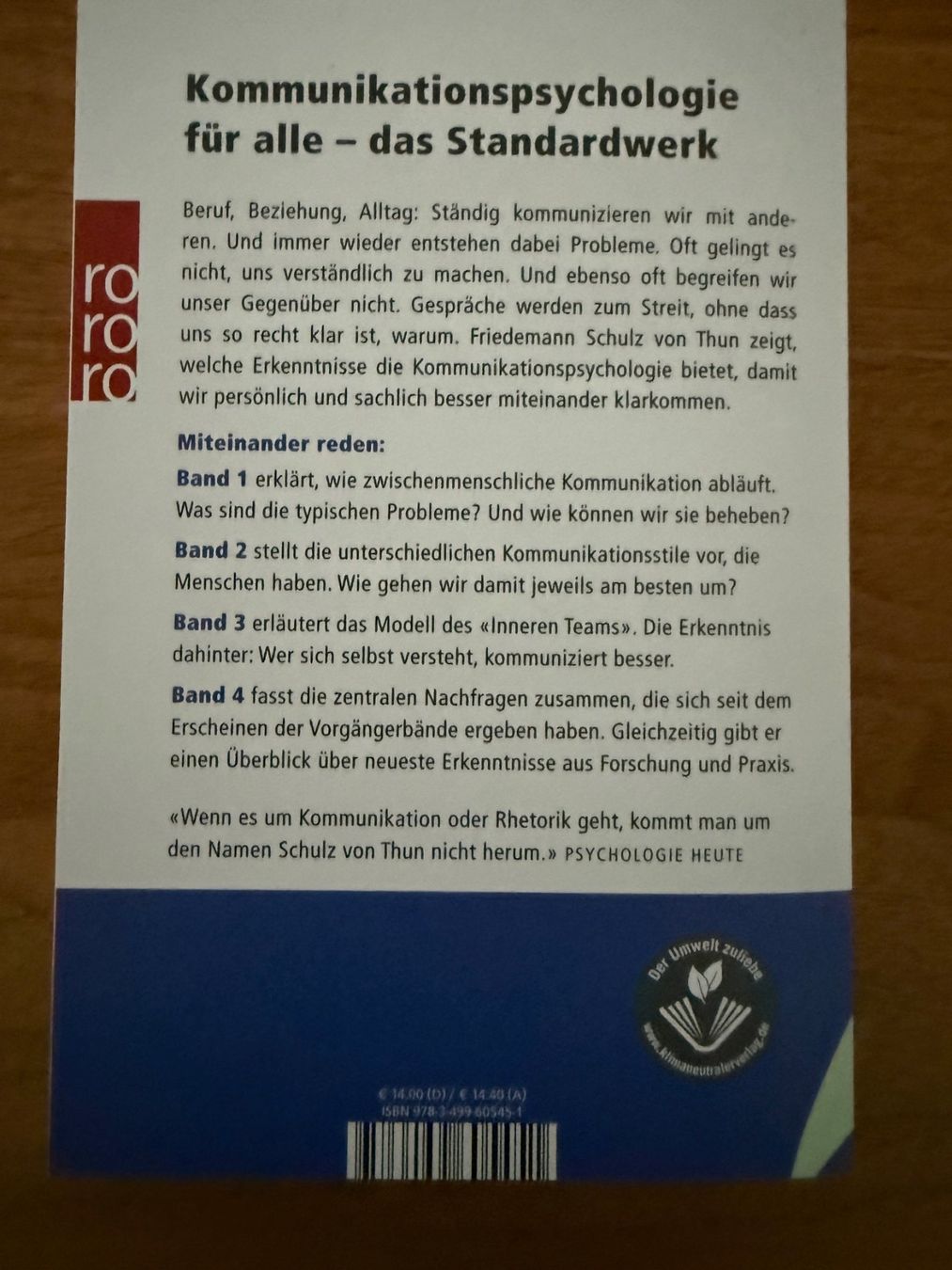 Libri: Buch: Miteinander reden: 3 – Usato da Wittinsburg venduto da redrose296 2
