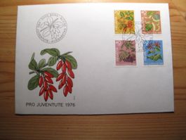 Pro Juventute 1976 FDC