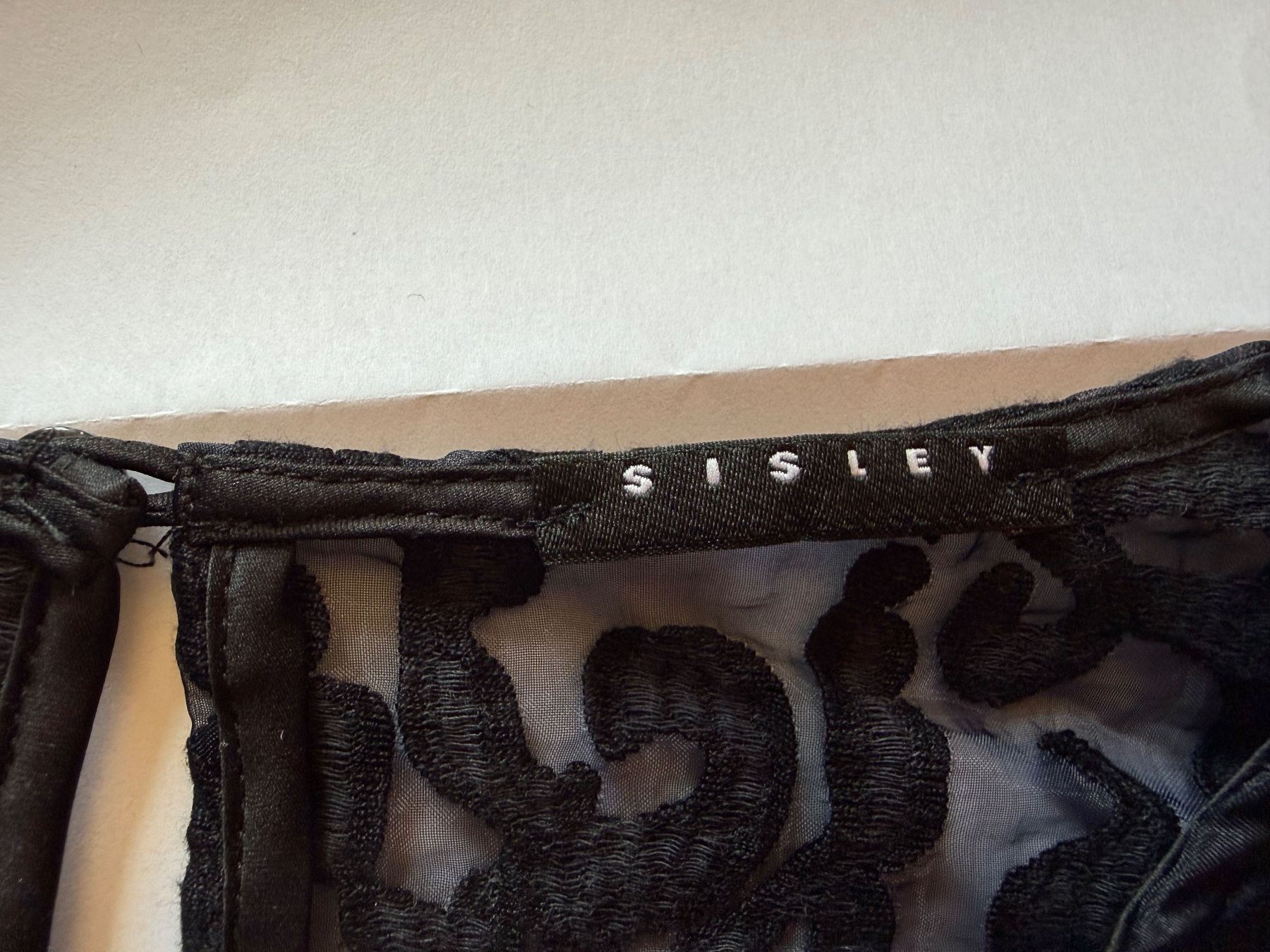 Sisley Camicette: Sisley Bluse, Grösse S-M, transparent, neuwertig, – Usato da Zürich venduto da leo0105 2