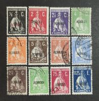 Azoren/Portugal 1912-31, LoT gestempelt