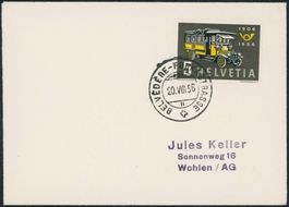 VS Belvédère Furkastrasse - Brief - Pass - Oberwald