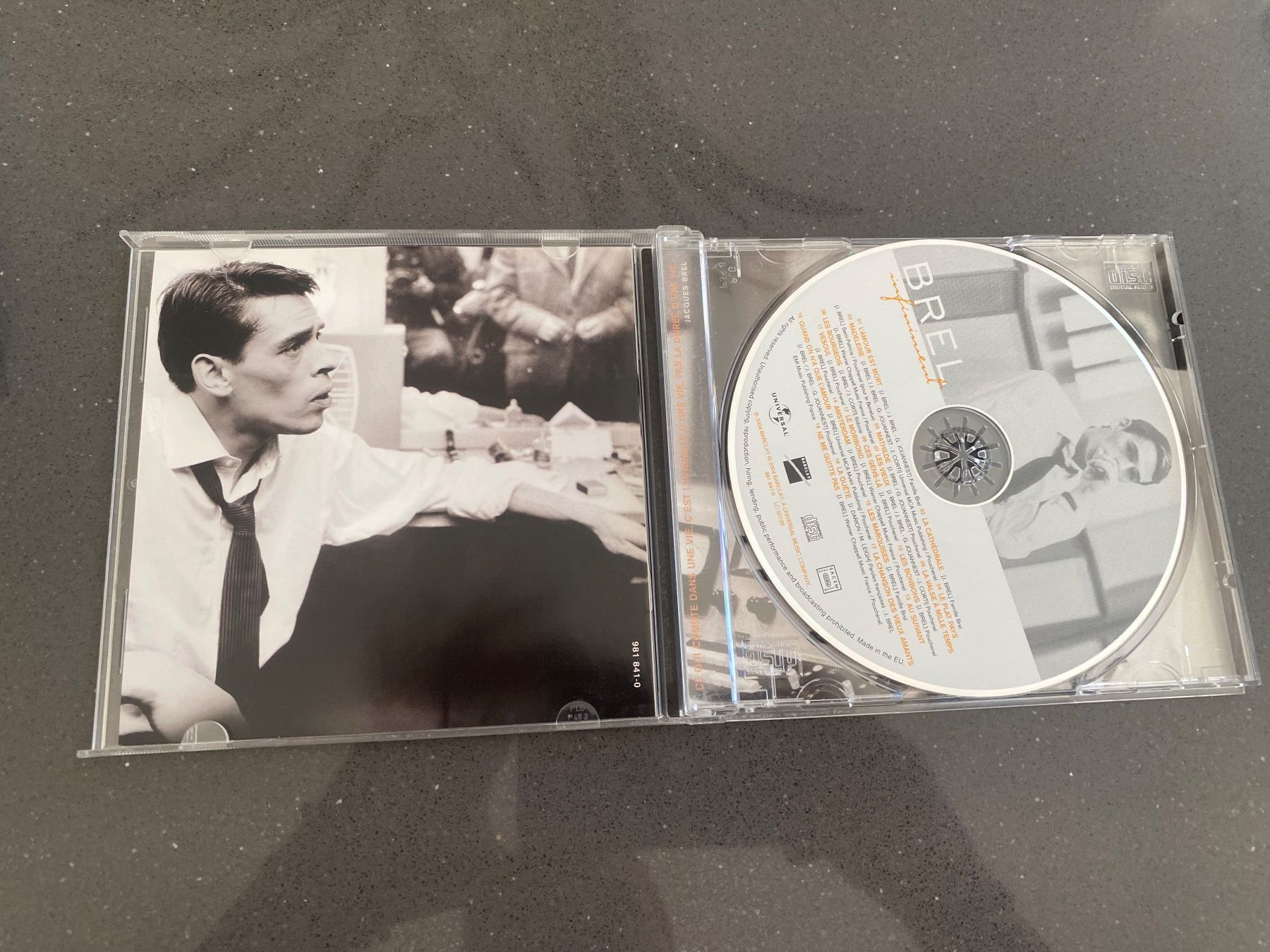 CD: Jacques Brel - Die Schönsten Chansons - Top Zustand CD – Usato da Sion venduto da pur_m89d 2