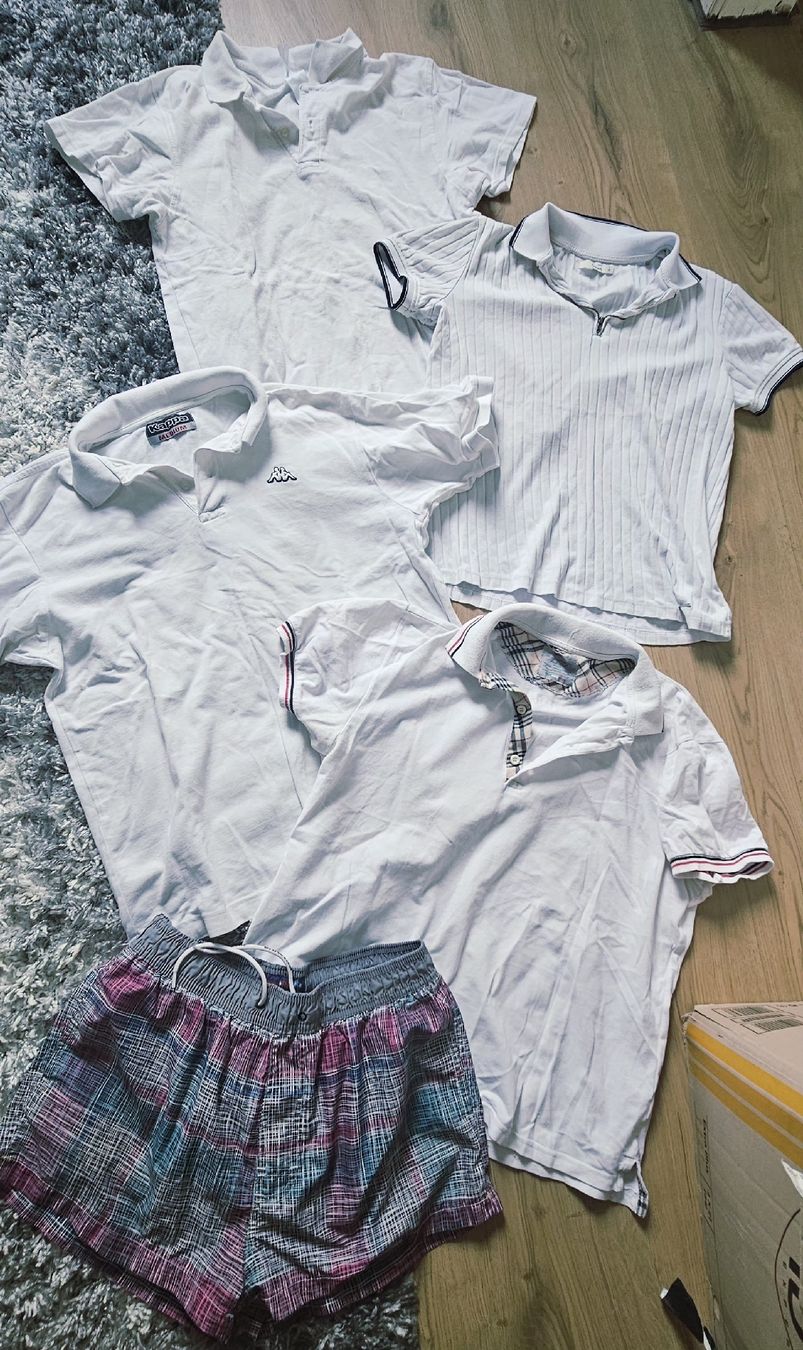 Lotti di vestiti: Summer Polo shirts – Usato da Rorschach venduto da Alles_9.90