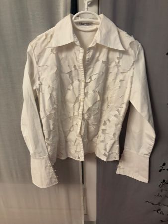 ✨ Chemise blanche chic femme T.38 S/M