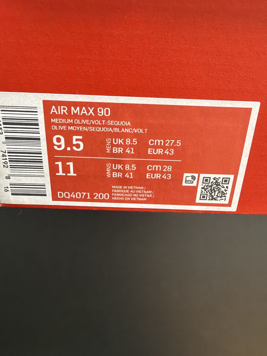 Nike Scarpe da uomo: Nike Air Max 90 43 Oliv/Sequoia – Nuovo e nell'imballaggio originale da Schaffhausen venduto da win_pqd5 2