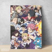Fairy Tail: puzzle 1000 pièces 70 x 50 cm