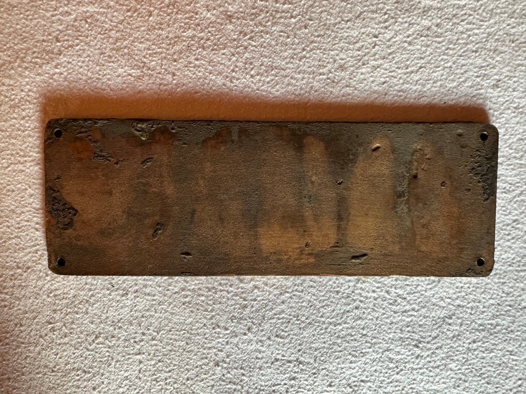 Schilder: Plaque "Bogie à essieux commandés" – Gebraucht aus Ste-Croix von mjmg 1