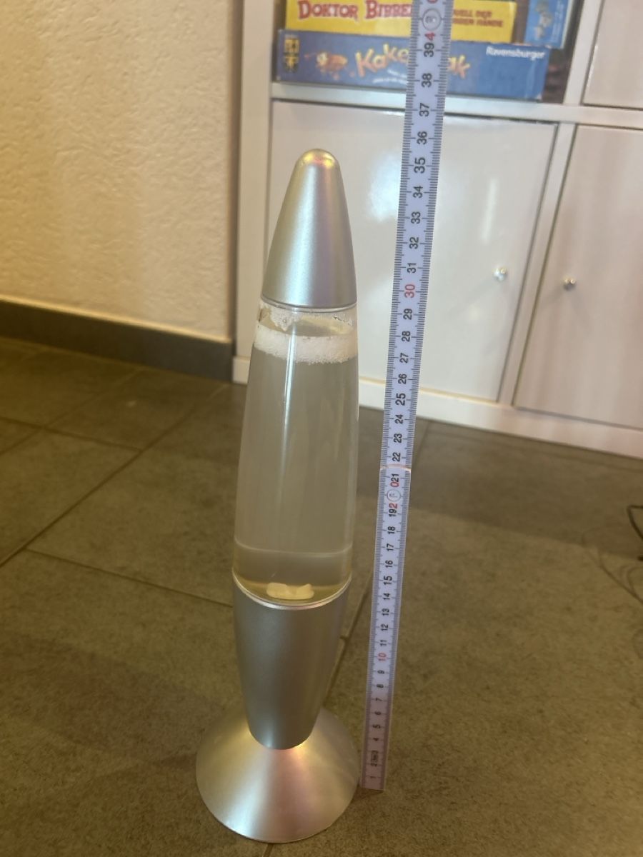 Lampen: Bubble Lamp silberfarben mit Netzteil  – Gebraucht aus Mühledorf SO von Dania77 2