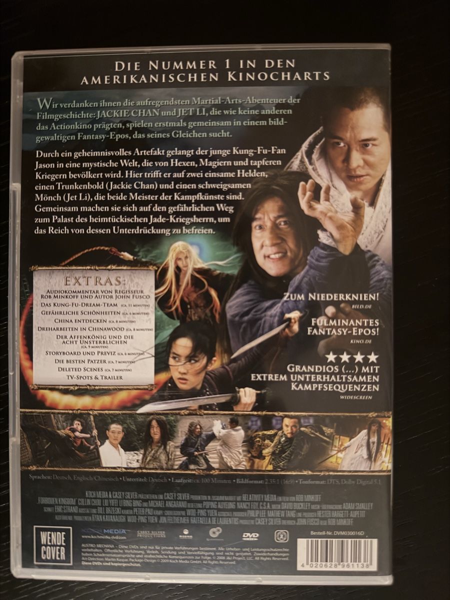 Tutti i DVDs: Forbidden Kingdom 2-Disc Collector's Edition DVD – Usato da Lausen venduto da EisAmStiel94 1