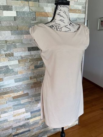 ★ Kleid★beige★Gr.L★ Top Zustand★Long shirt★Tunika