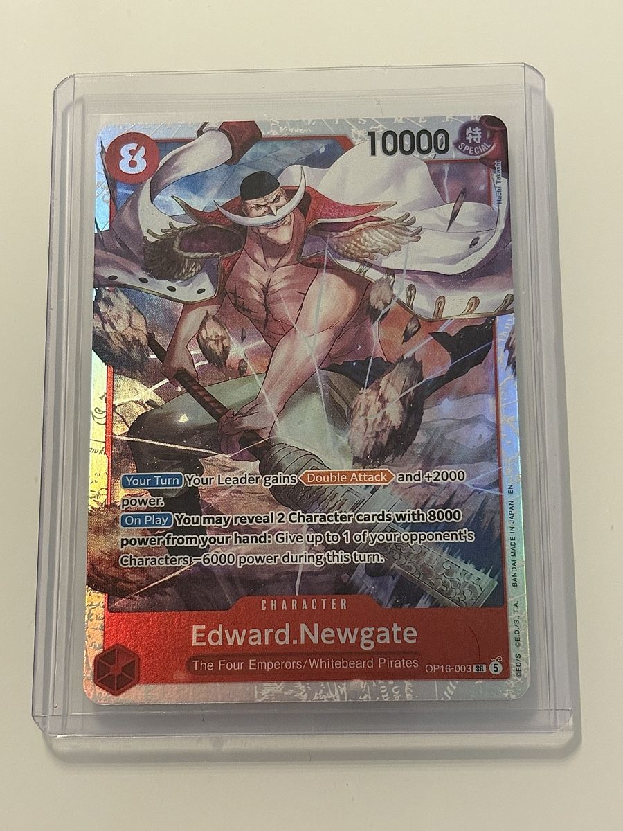Bandai Carte collezionabili: One Piece TCG - Edward.Newgate OP16-003 – Nuovo (secondo la descrizione) da Pieterlen venduto da Mira_o7