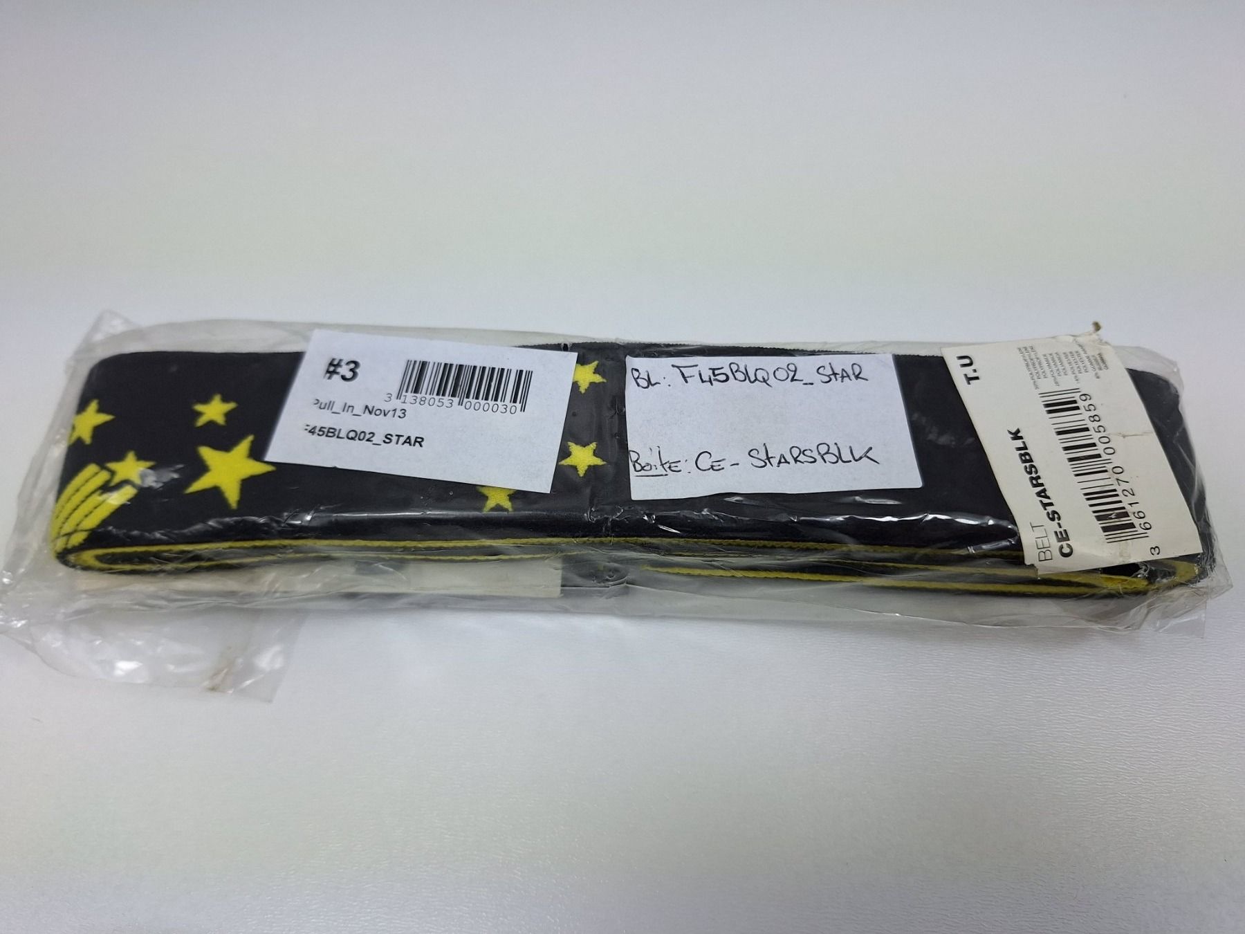 Cinture: PULL-IN Gürtel "Stars" schwarz gelb 110cm – Nuovo e nell'imballaggio originale da Seuzach venduto da VT-Collections1 5
