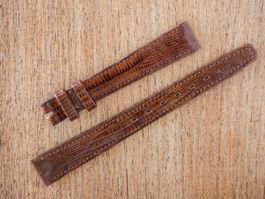 Echt Teju Lederband Swiss Made 13mm NOS