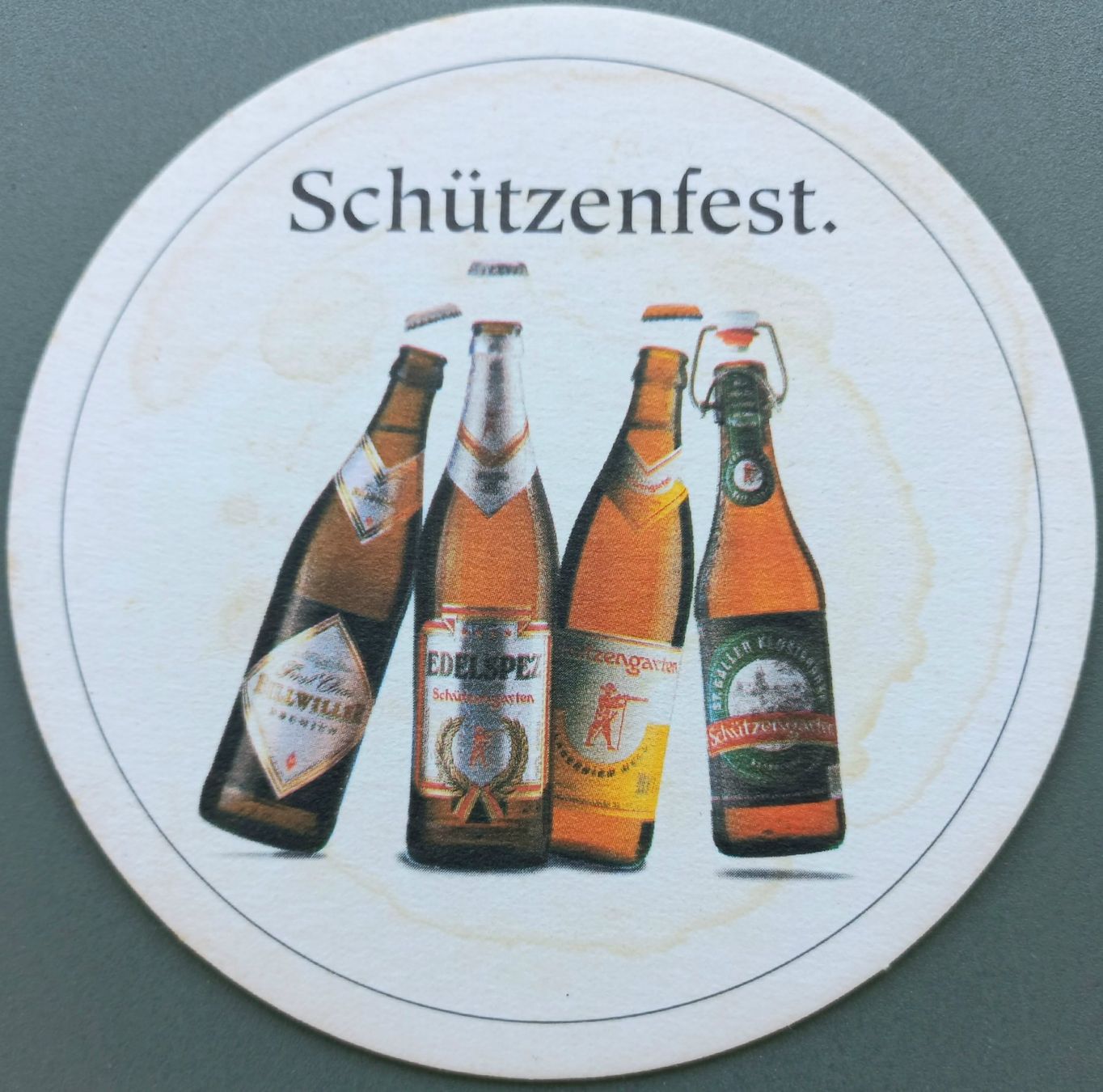 Sottobicchieri: Bierdeckel - Schützengarten - CH – Usato da Niederuzwil venduto da lubimaja